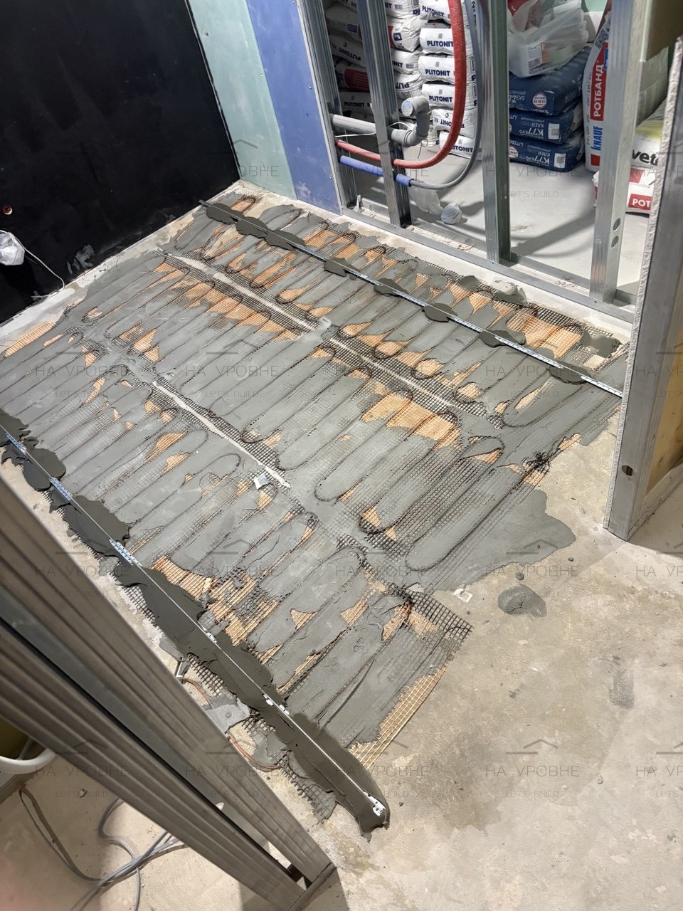 Укладка пола