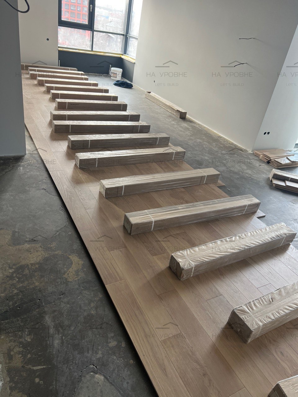 Укладка пола