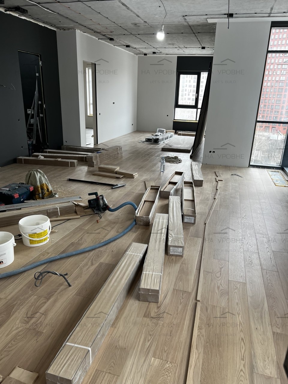 Укладка пола