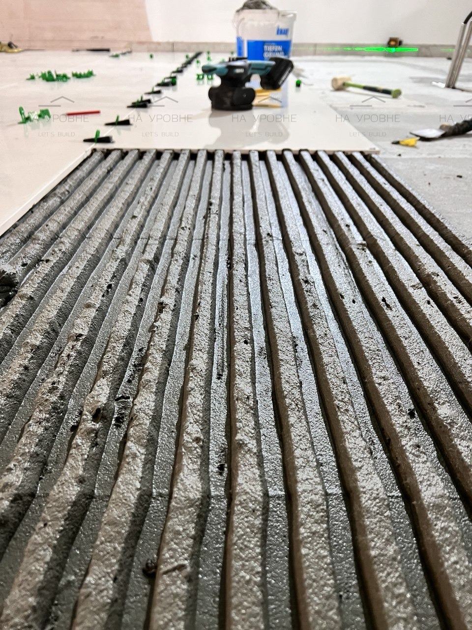 Укладка пола