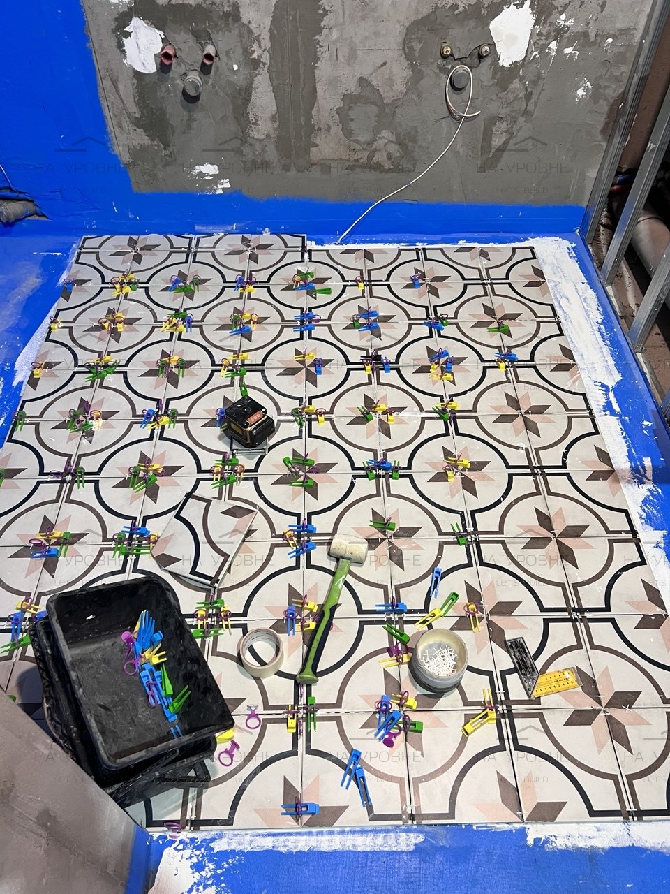 Укладка пола